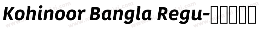 Kohinoor Bangla Regu字体转换